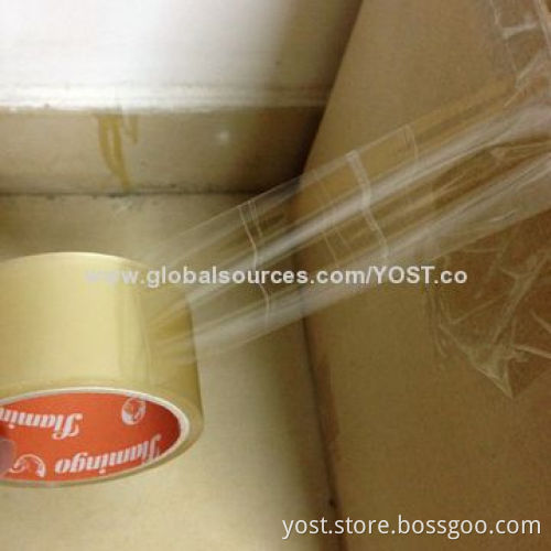 Single Sided BOPP Packing Tape For Carton Sealing, BSCI, Taiwan Glue